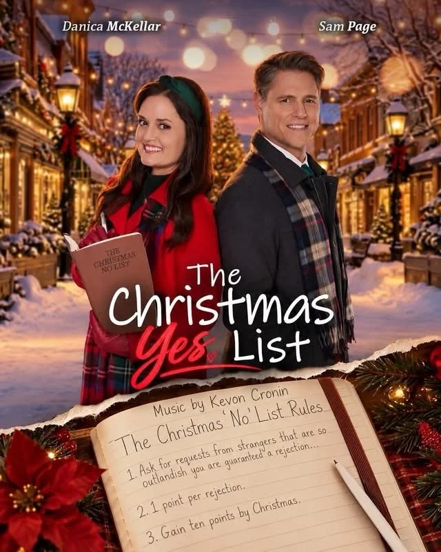 Our client, Kevon Cronin @kevoncroninmusic, has another movie coming in November from Great American Family! Don&rsquo;t miss 𝙏𝙃𝙀 𝘾𝙃𝙍𝙄𝙎𝙏𝙈𝘼𝙎 𝙔𝙀𝙎 𝙇𝙄𝙎𝙏! When a people-pleaser returns home for Christmas determined to finally say &ldquo