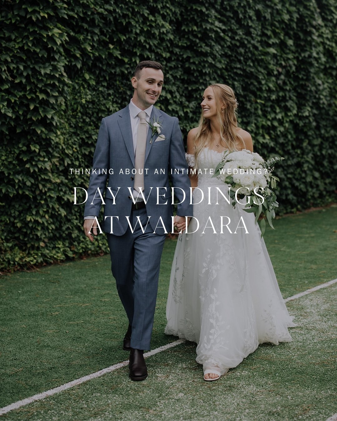 With our Day Wedding package, you can enjoy all the elegance and romance of a traditional wedding, but on a smaller scale 🤍

Celebrating during the day with 50 guests allows you to take full advantage of Waldara's most breathtaking asset - the beaut