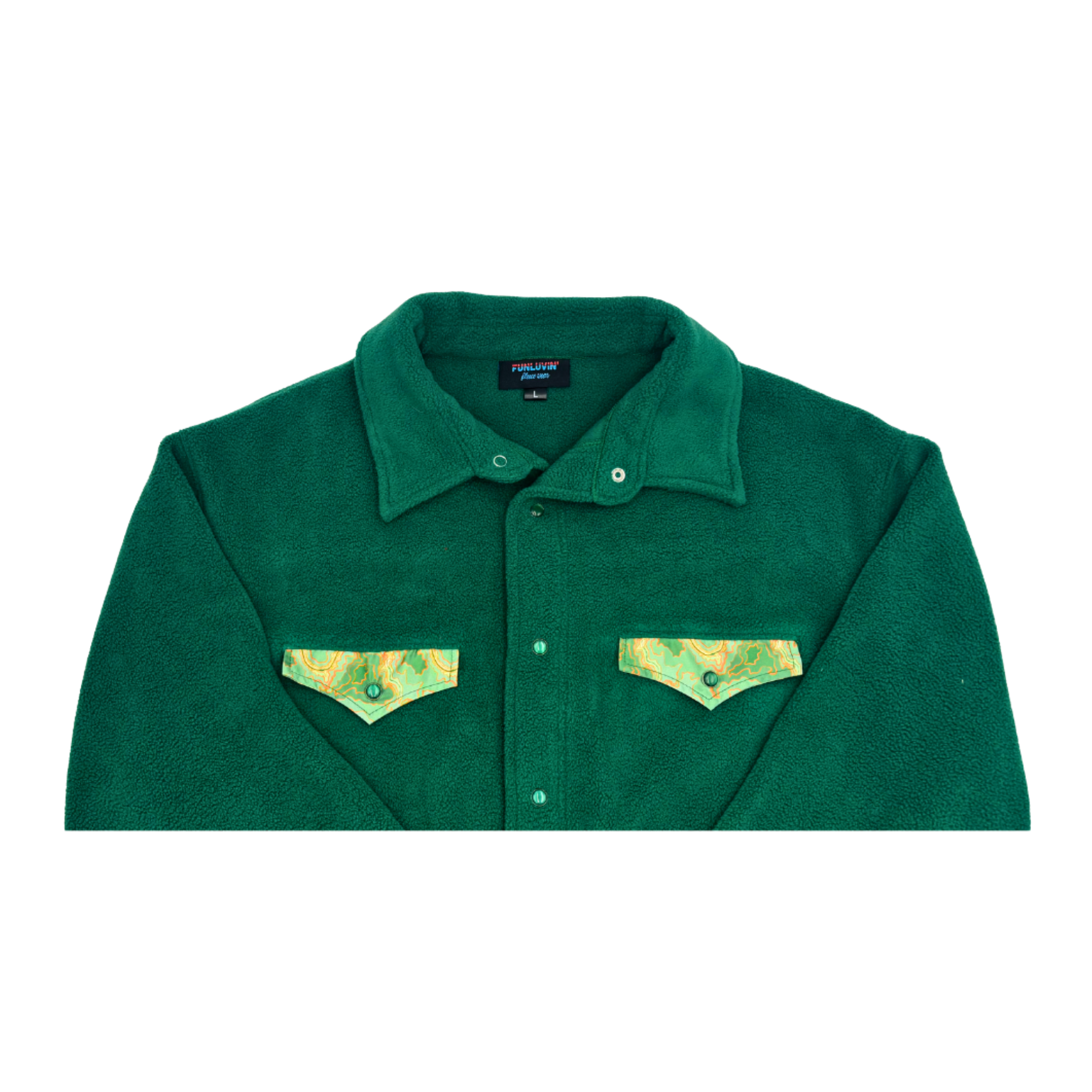 8Men's:Relaxed Fit Topo Print Fleece Snap Shirt.png