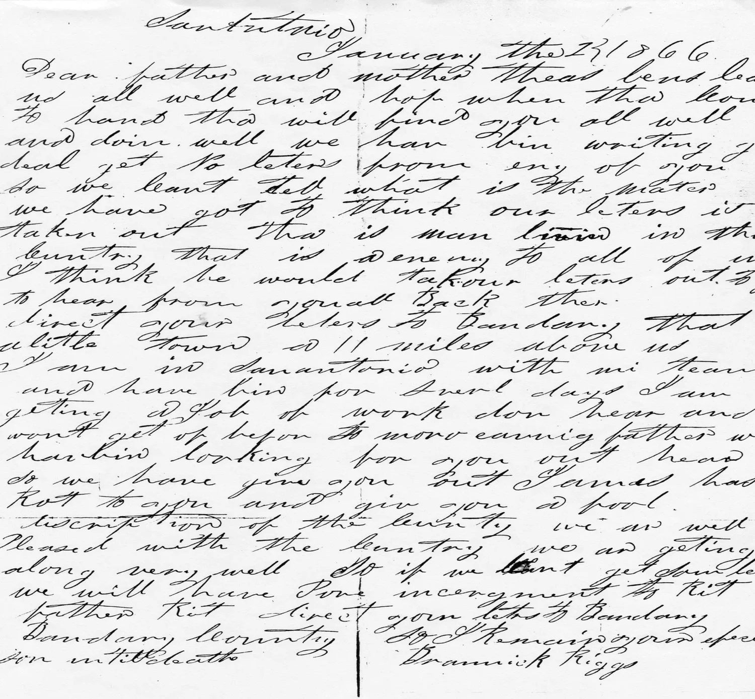 ME RIGGS MY STORY 1 of 3 — Brannick Riggs Family