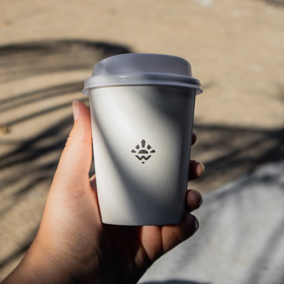 Love seeing the logo we designed on the @westendespresso cups in the morning😍