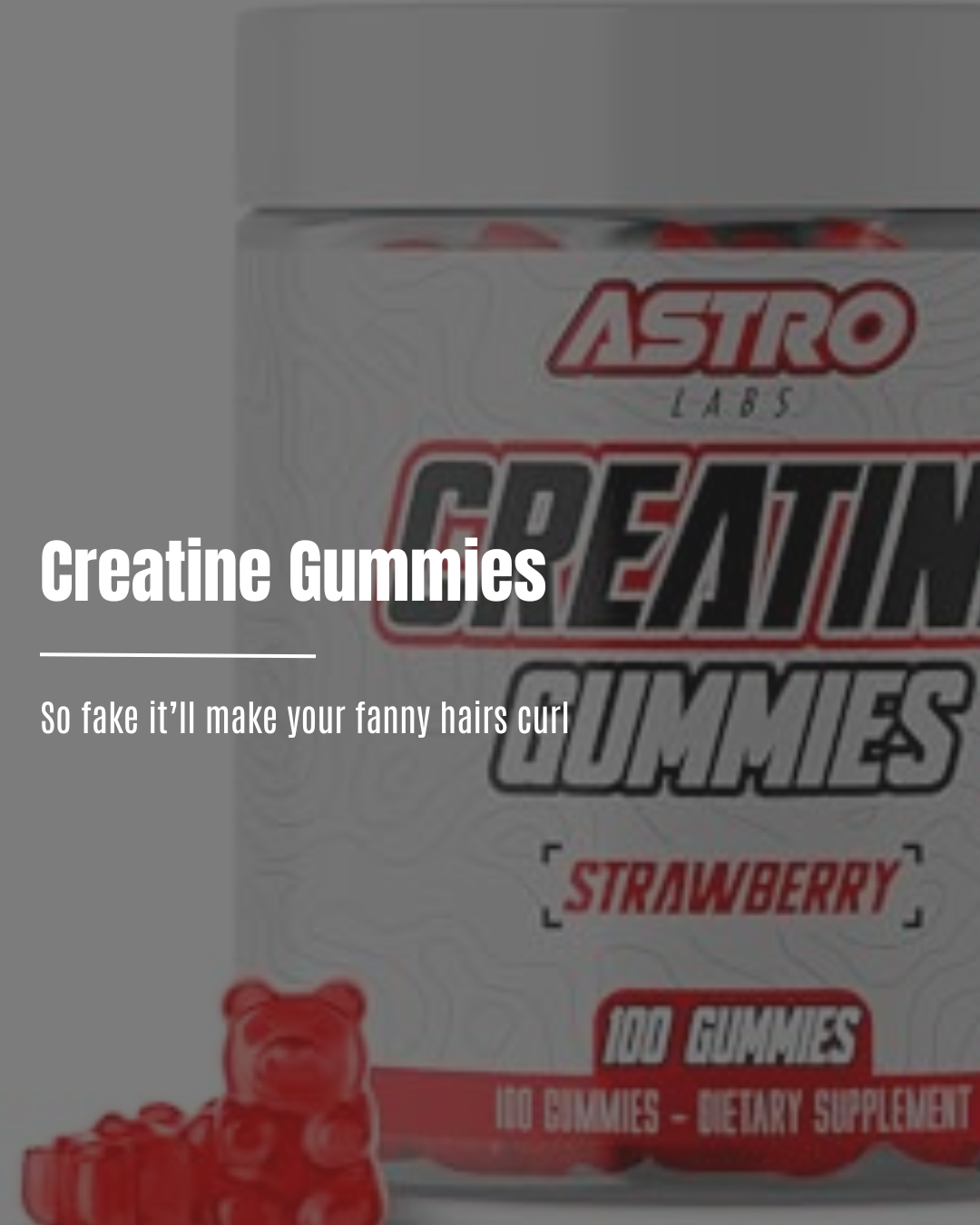 Creatine Gummies: Fuel or Fluff?