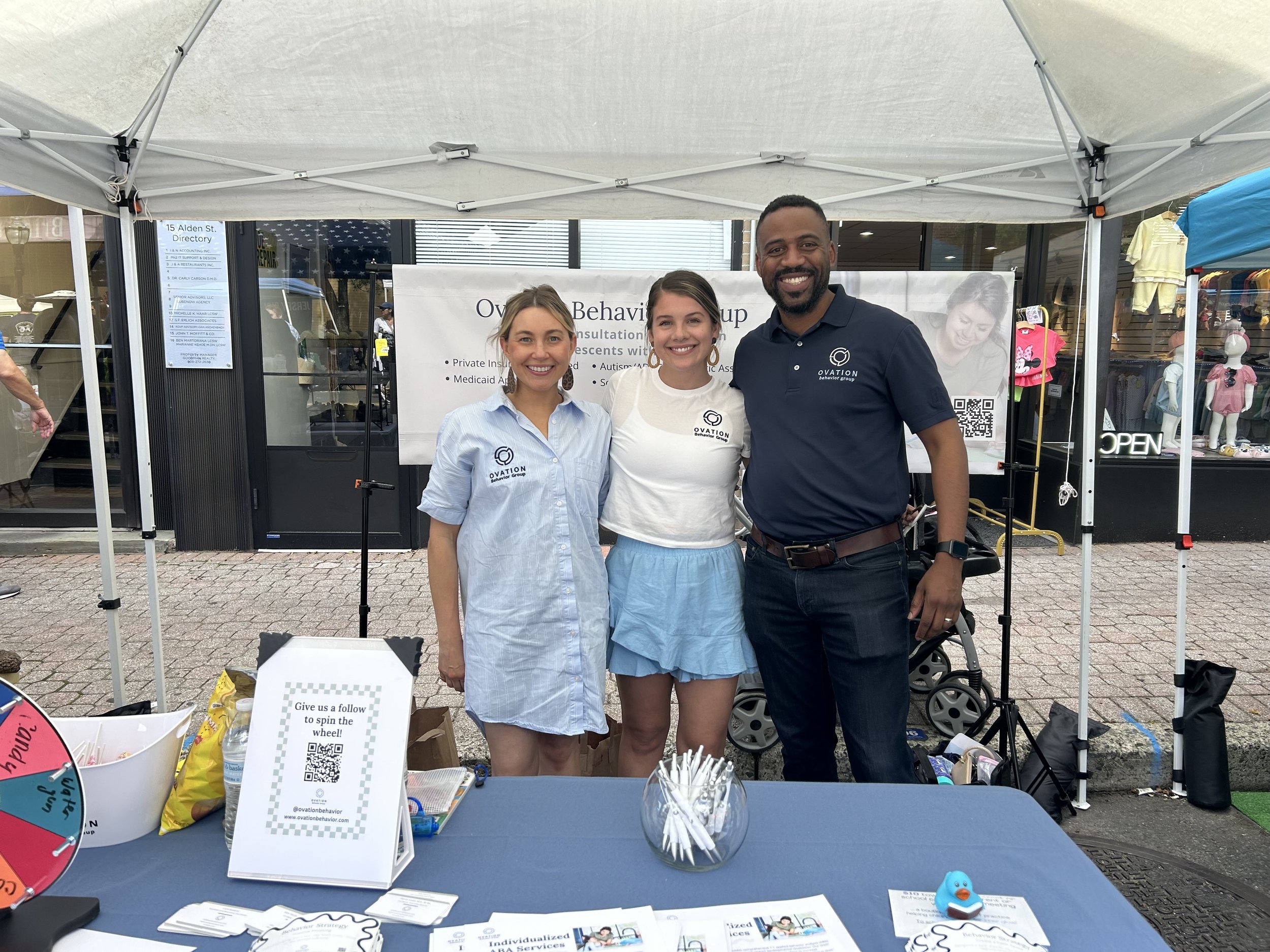 The administrative and clinical team at Ovation Behavior Group, a clinician-owned ABA practice serving Union, Somerset, Middlesex, Mercer, and Camden counties in New Jersey