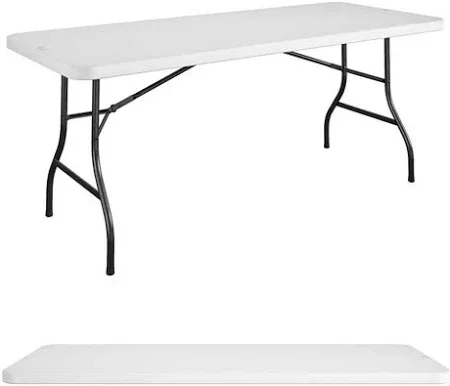 6 Foot White Table
