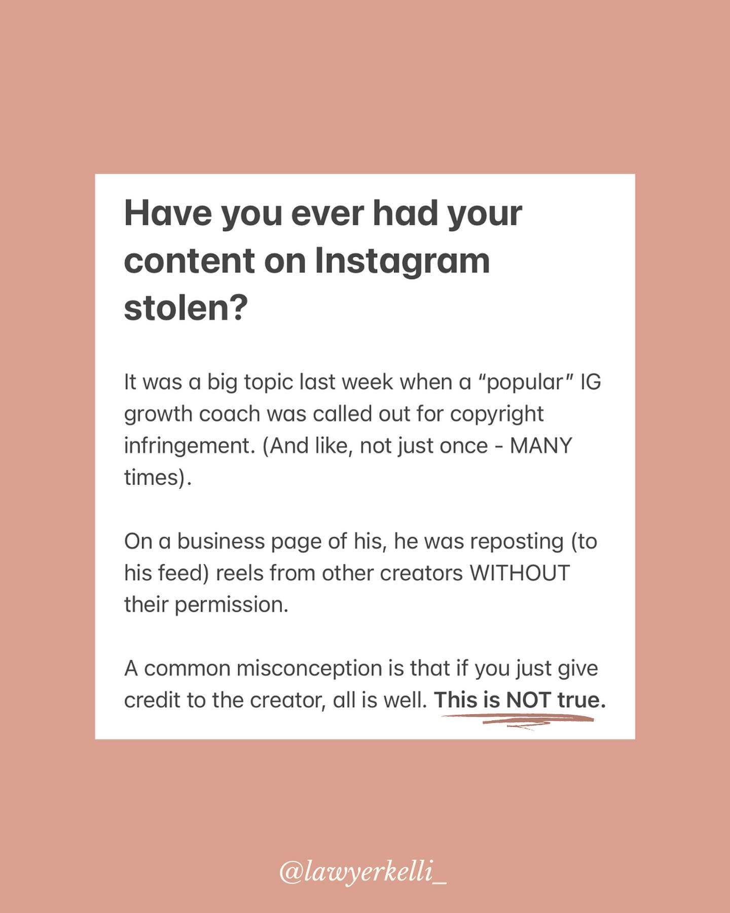 Have you ever had your content stolen?

It was a BIG topic of discussion the past few days ICYMI: a big creator outed himself for copyright infringement.

Then &ldquo;apologized&rdquo; by basically saying anyone who supports copyright law has a scarc