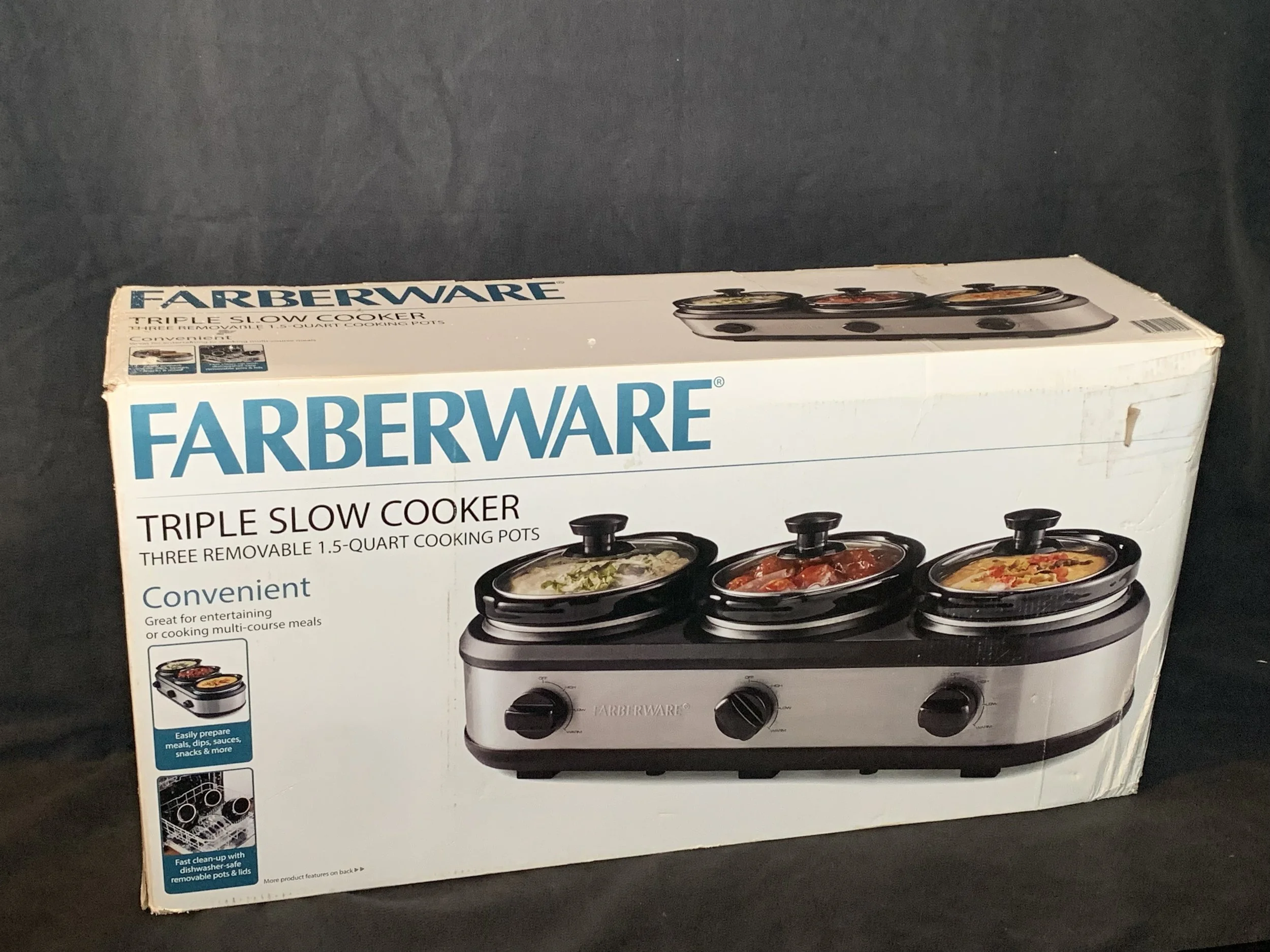 Tripple Slow Cooker