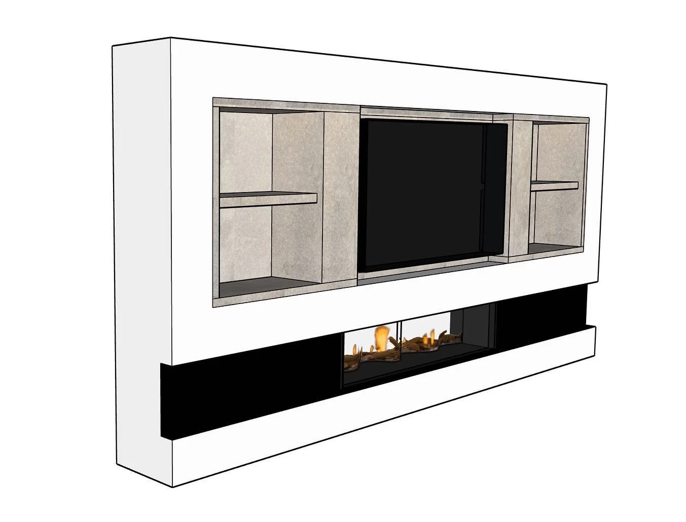 Medial wall design for the South Perth project. 🤍

This beauty is well underway and not far off from our wonderful clients being able to utilise their transformed living space. 

Outstanding efforts achieved by Drew @leverettdesigncompany and his te