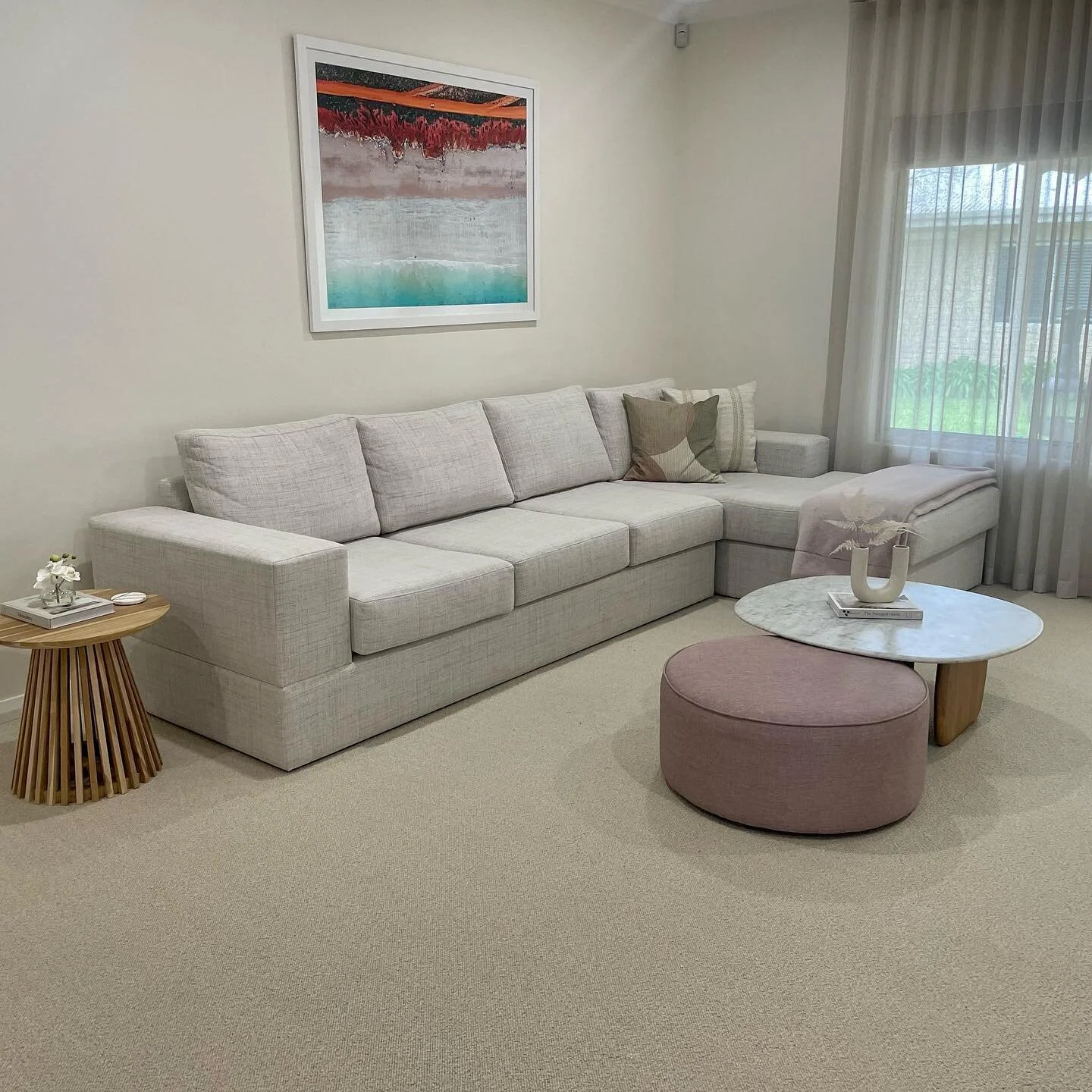 Dianella lounge room transformation. 🤍

It has been an absolute delight assisting this beautiful family with transforming their family home. ✨

We have the final stages fast approaching as we add the finishing touches to the master bedroom with two 