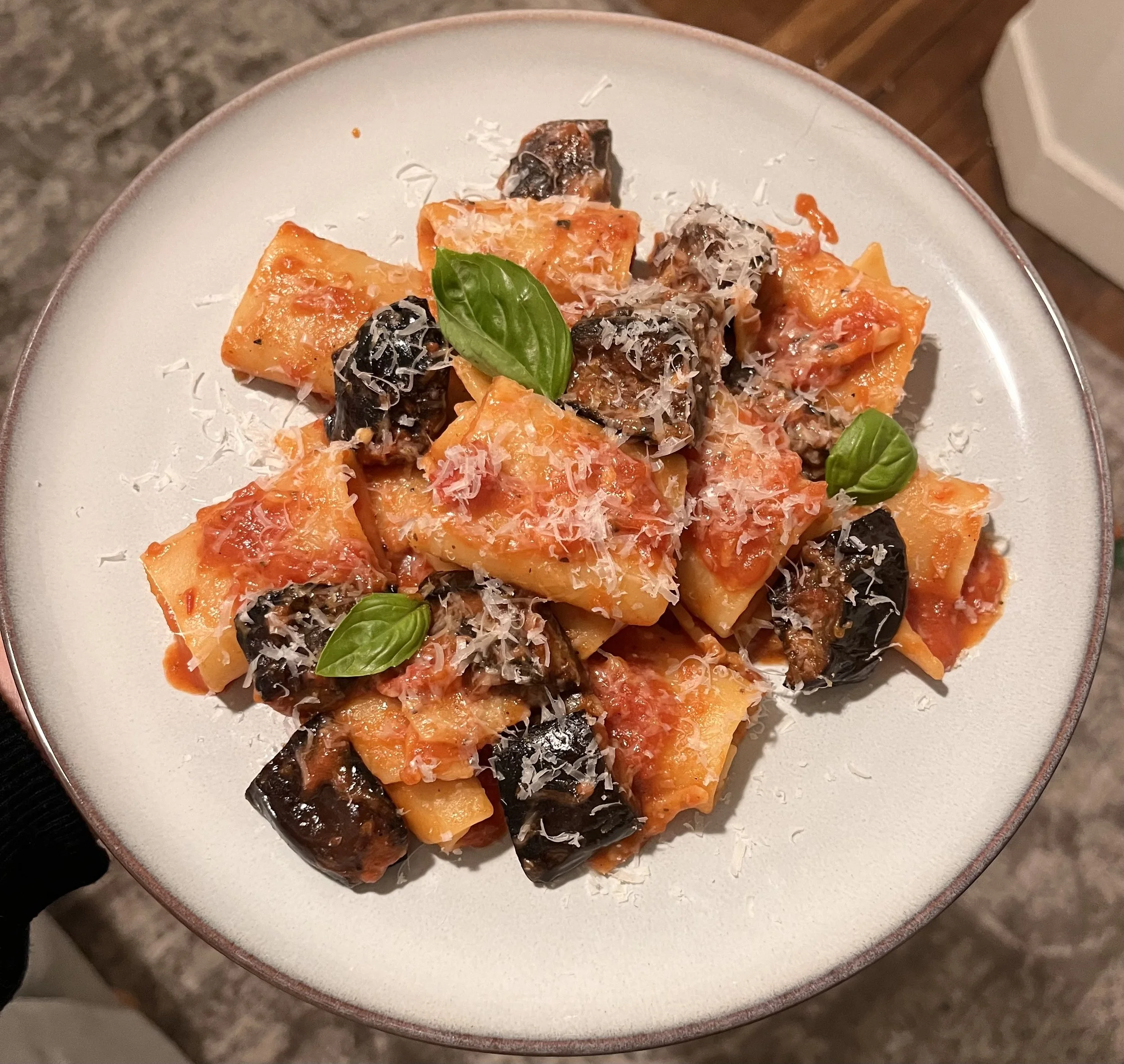 Pasta alla Norma — Gourmet by Anne Stuart Folkes