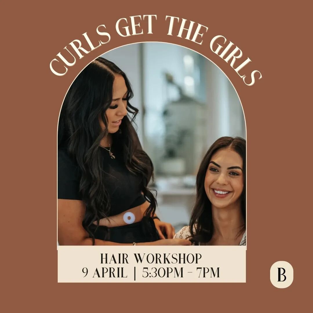 Curls, curls, and more curls! Join us for our first hair workshop of the year! 🤍​​​​​​​​
​​​​​​​​
Limited seats available, so reserve your spot today!​​​​​​​​
​​​​​​​​
​​​​​​​​
Click on the link below for more details!​​​​​​​​
https://www.thebeautyb