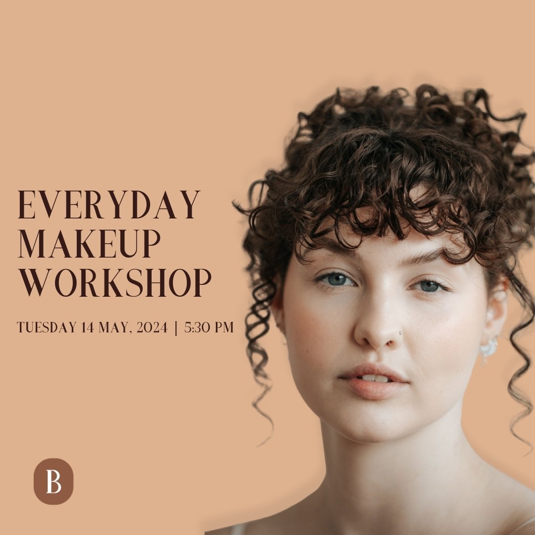 In this workshop, I will talk you through an everyday stunning makeup look that can be worn for any occasion. 🤍

All attendees will receive 10% off on all products purchased during the event. Snacks and refreshments will be provided. 🥰

Limited spo