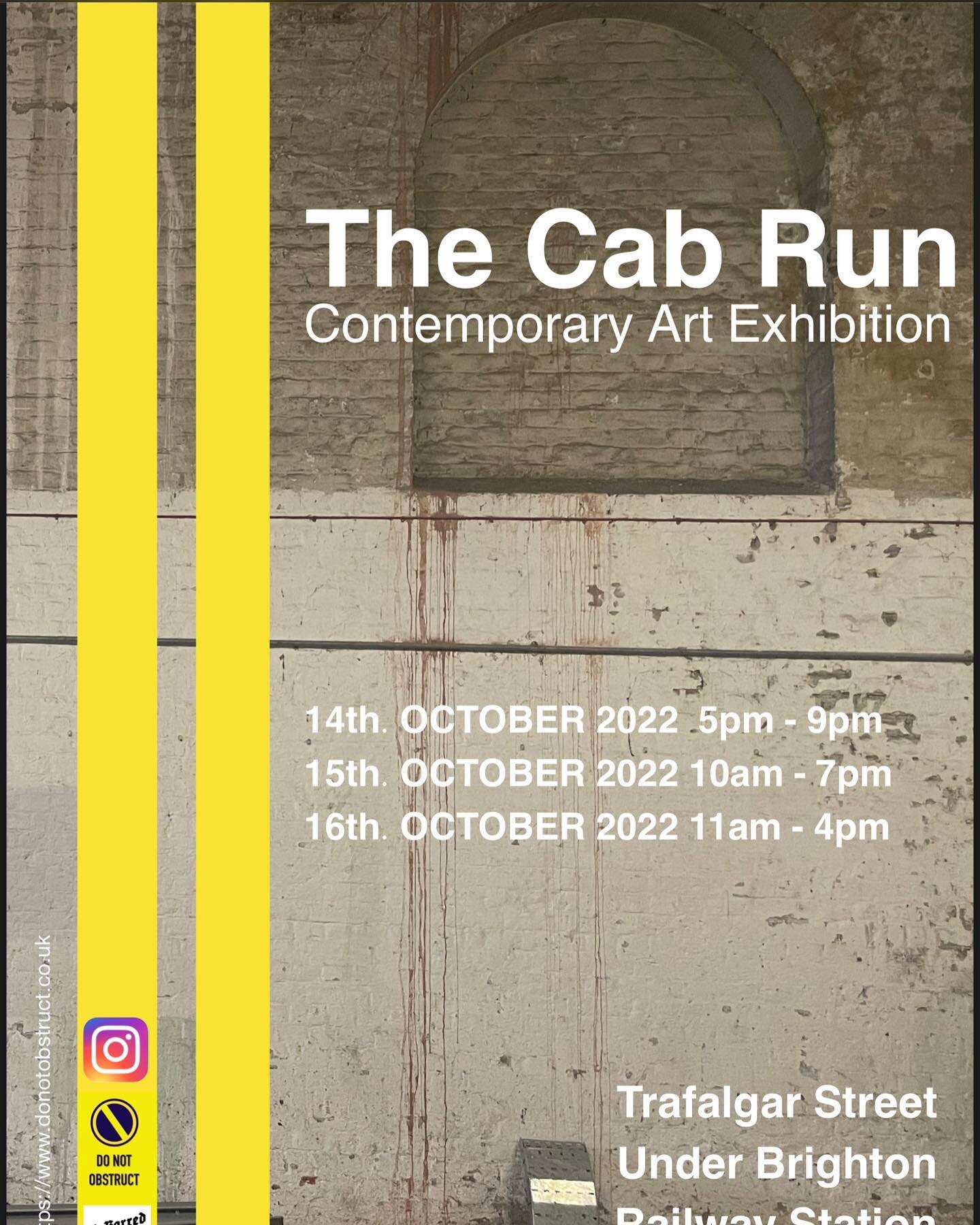 I&rsquo;m super stoked to announce I&rsquo;ll be displaying my art at the @do_not_obstruct_  cab run, pop up gallery next weekend. It&rsquo;s a really interesting location under the train station on Trafalgar st. Be sure to pop along if you can becau