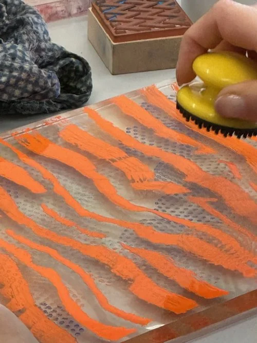 Young Printmakers - Gelli Plate Printmaking