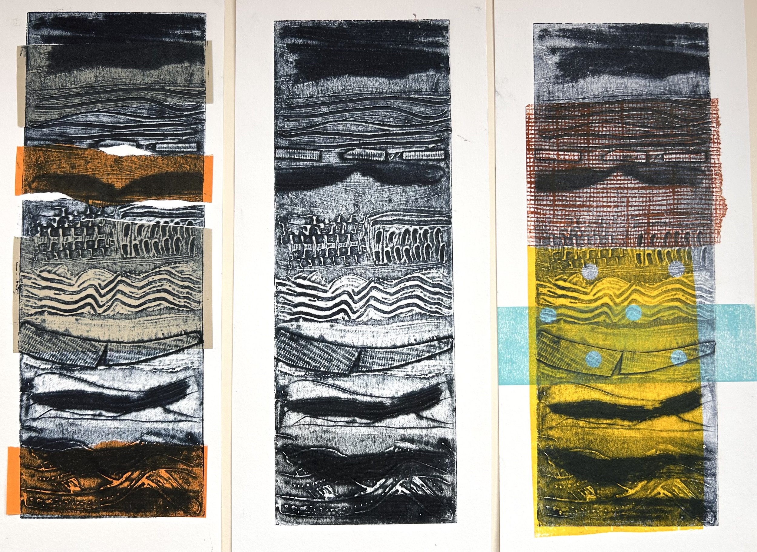 Collagraph with Intaglio