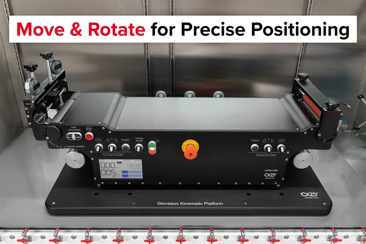 glovebox coating platform r2r