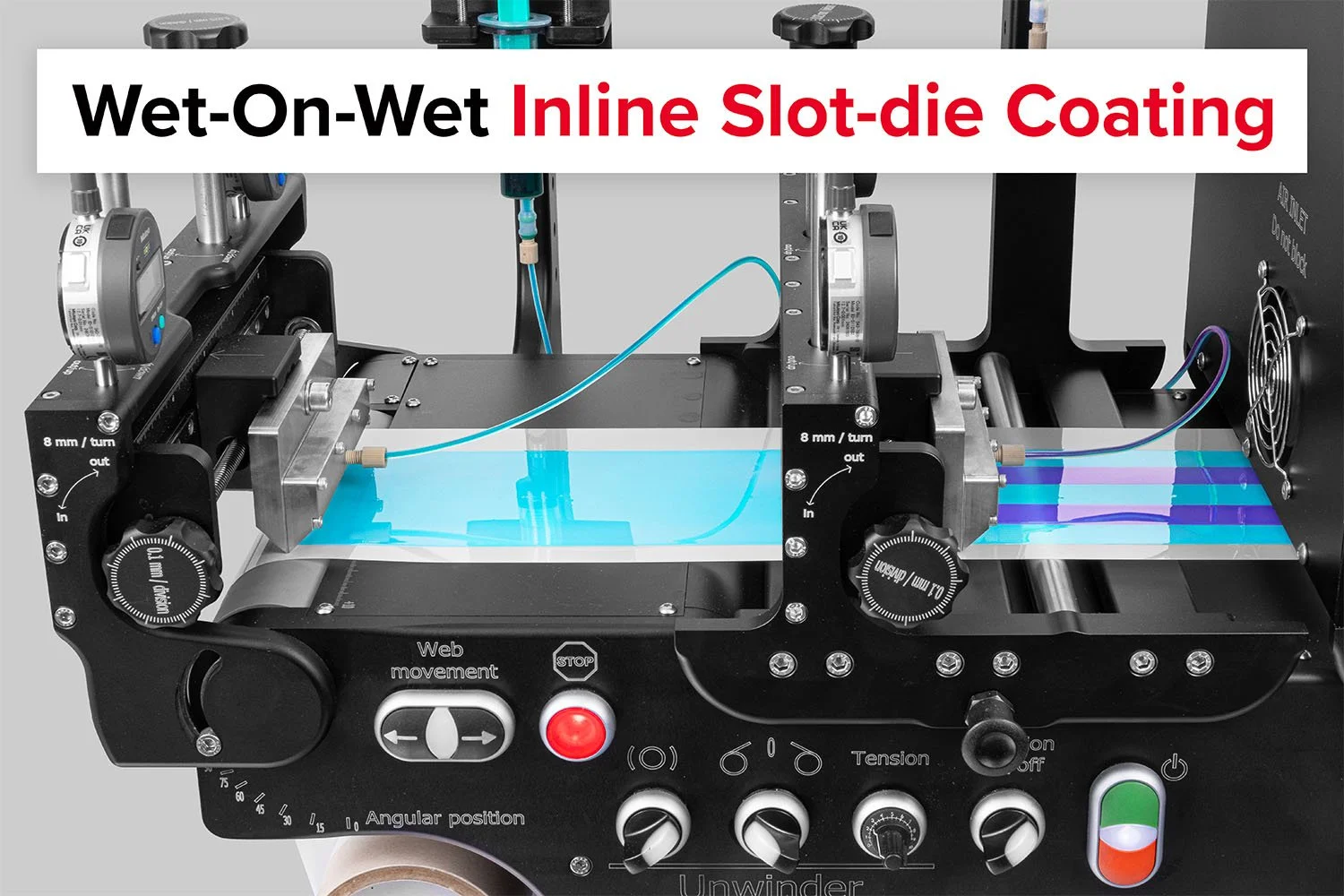 r2r slot-die coating machine