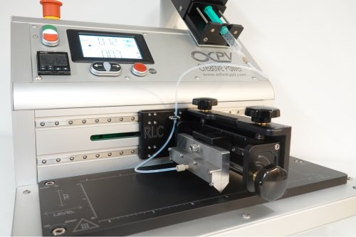 slot-die coating and printing of thin films