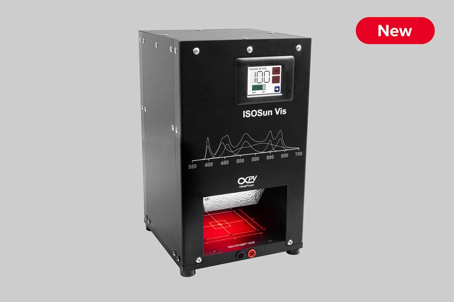 infinityPV Announces Launch of ISOSun Vis Solar Simulator