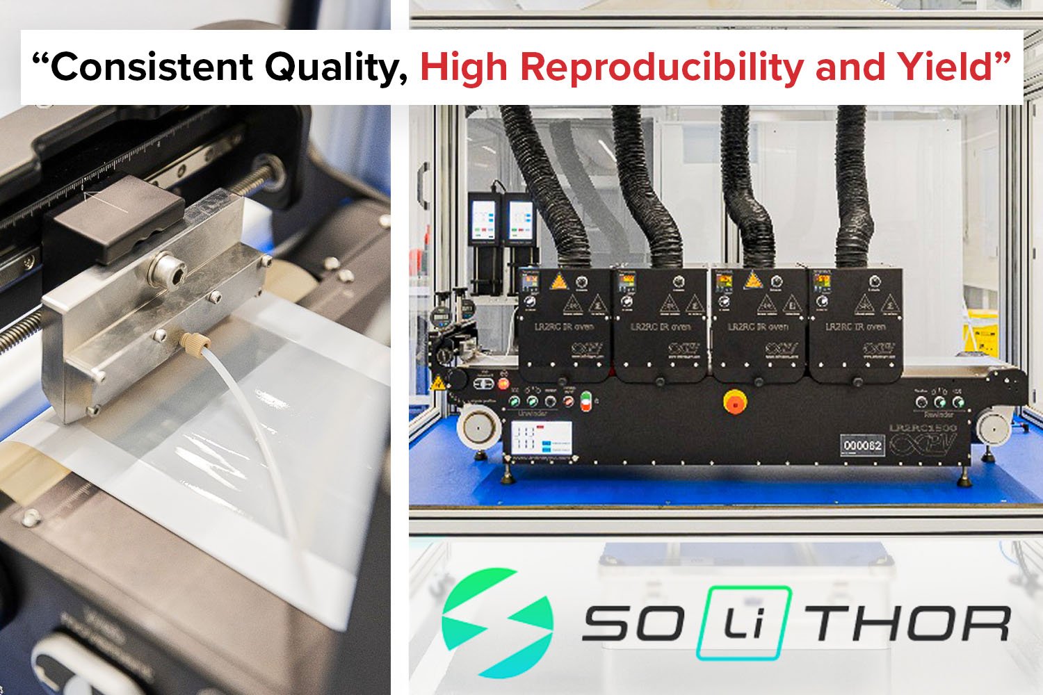 SOLiTHOR Develops Solid-State Battery Materials Using a Laboratory Roll-to-Roll Coater