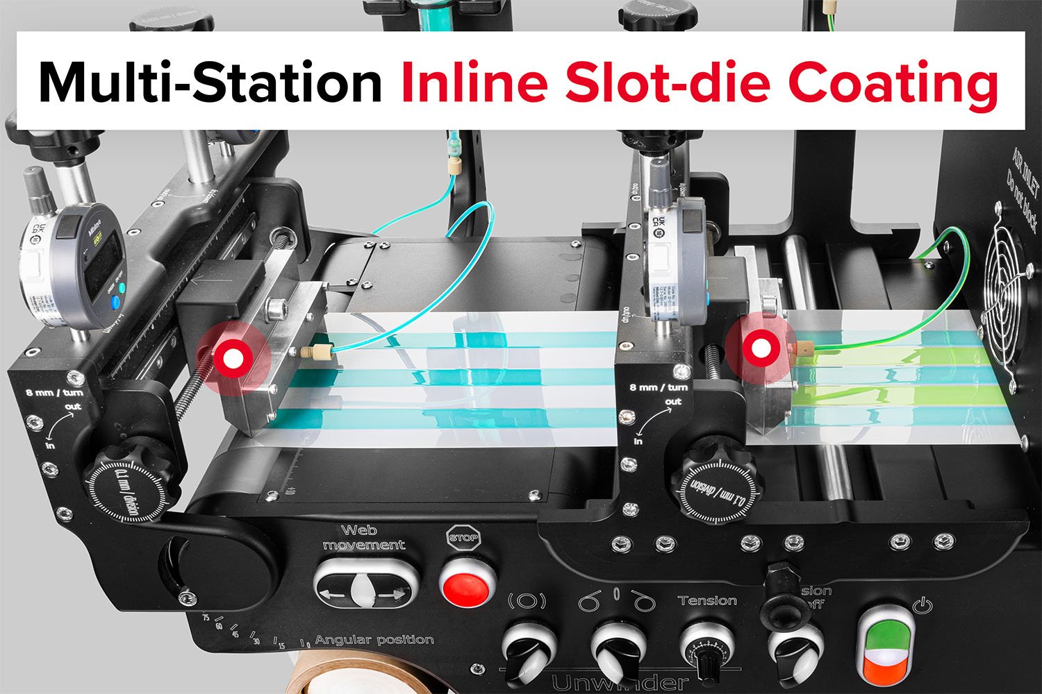 r2r slot-die coating machine