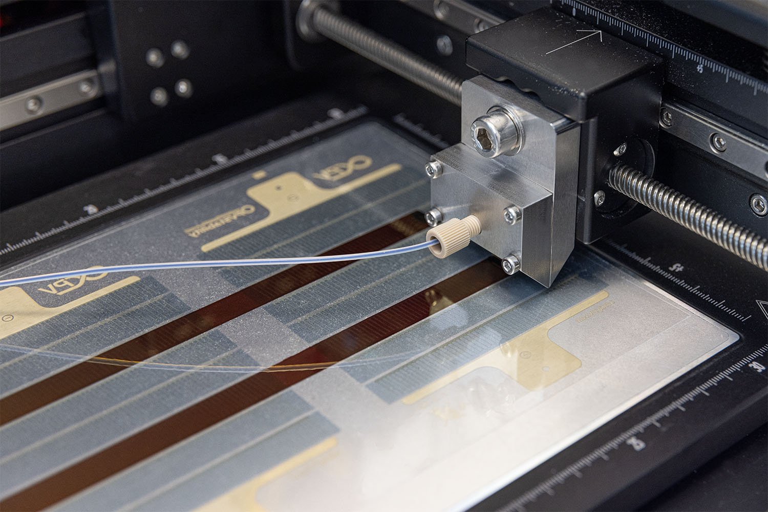 slot-die coating on a slot-die coater machine