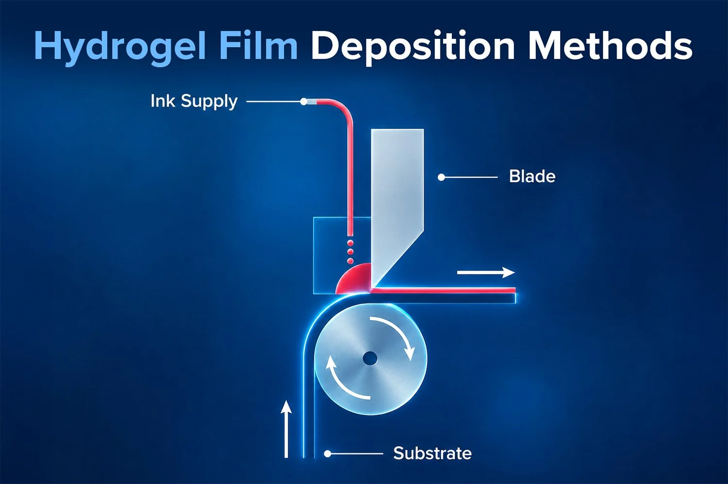 Hydrogel Film Preparation Methods for Scalable and Precise Film Production