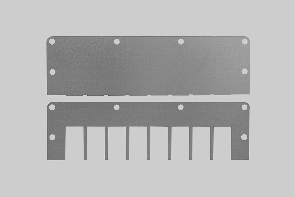 Customized shim kit for a slot-die head