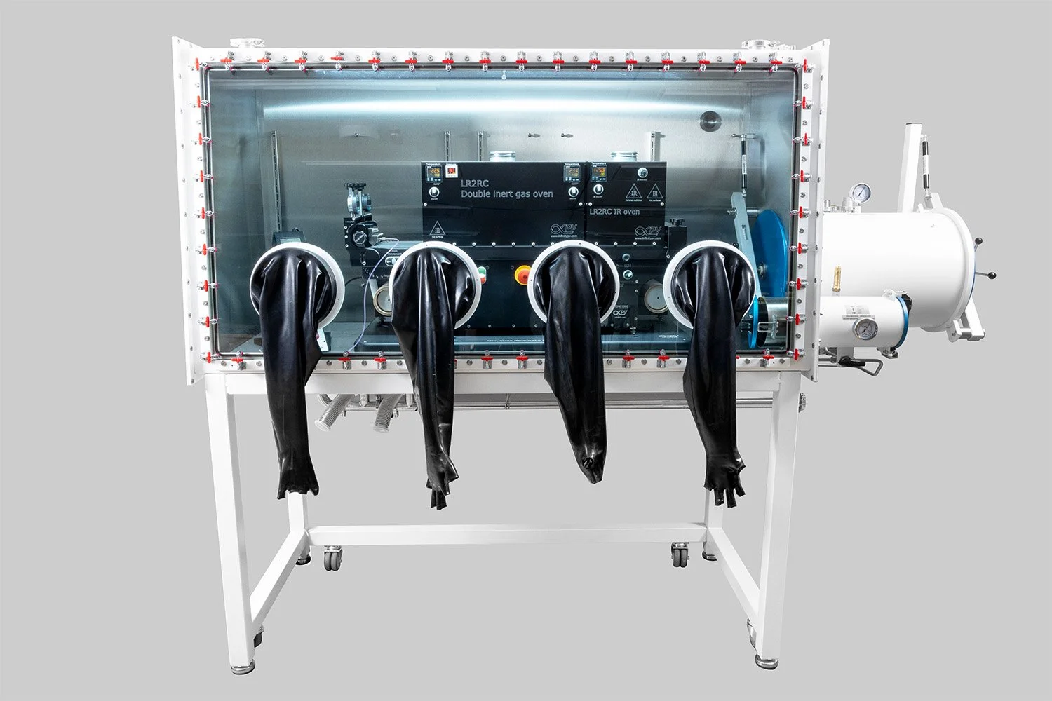 slot-die coating in glovebox