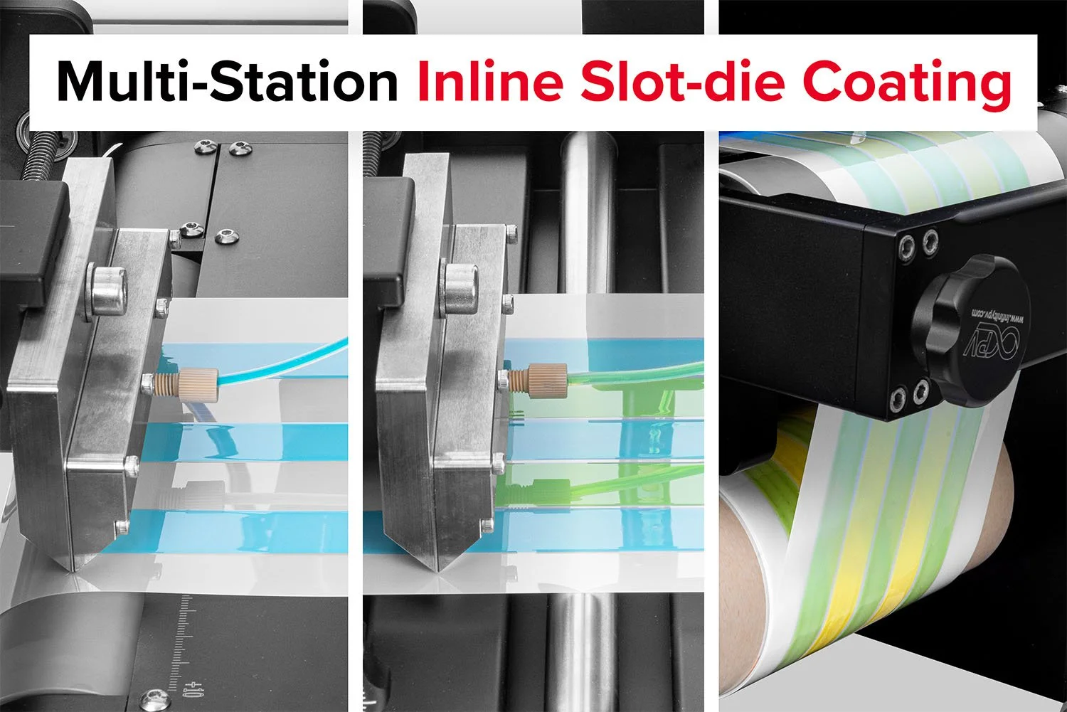 inline wet on wet slot-die coating