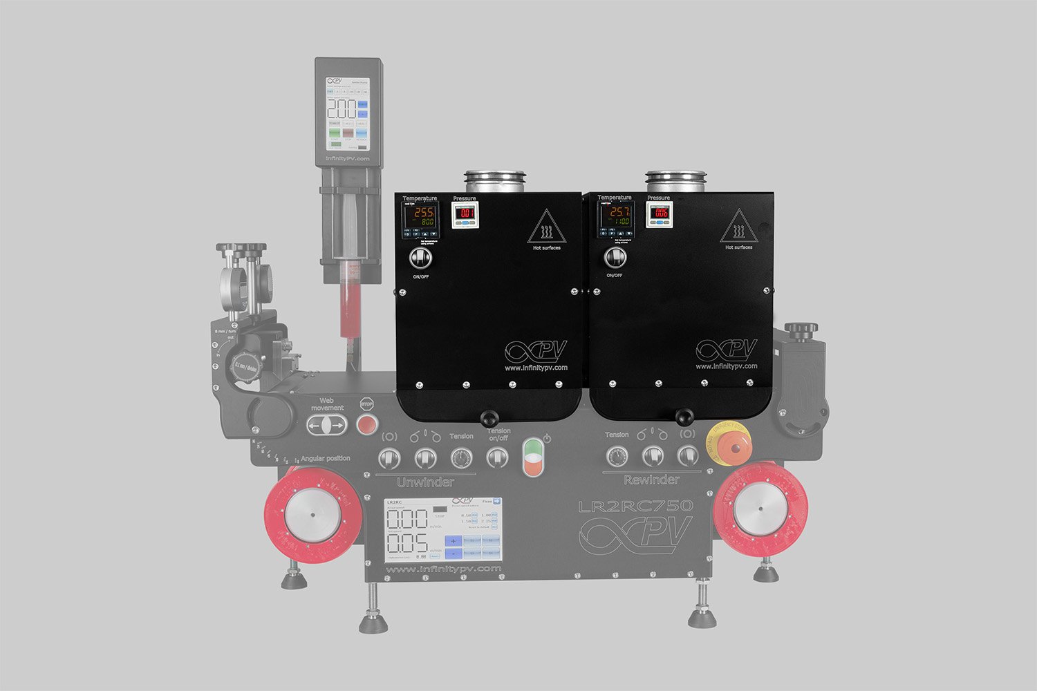 curing oven for r2r slot-die coating