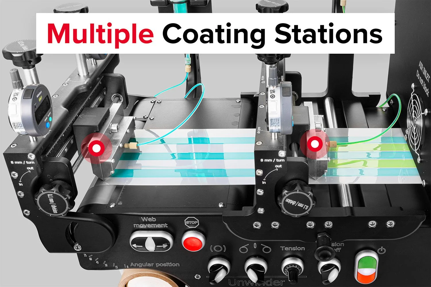 R2R Hybrid Coater - R2R Slot-die Coating and Sheet Coating Combined