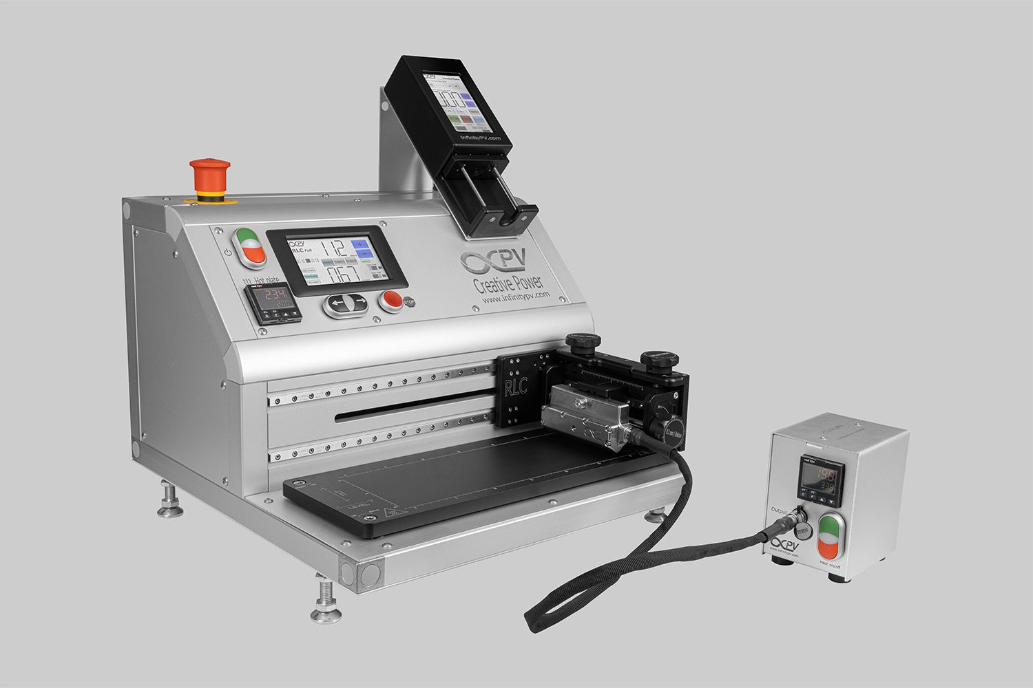 research laboratory coater for slot-die coating