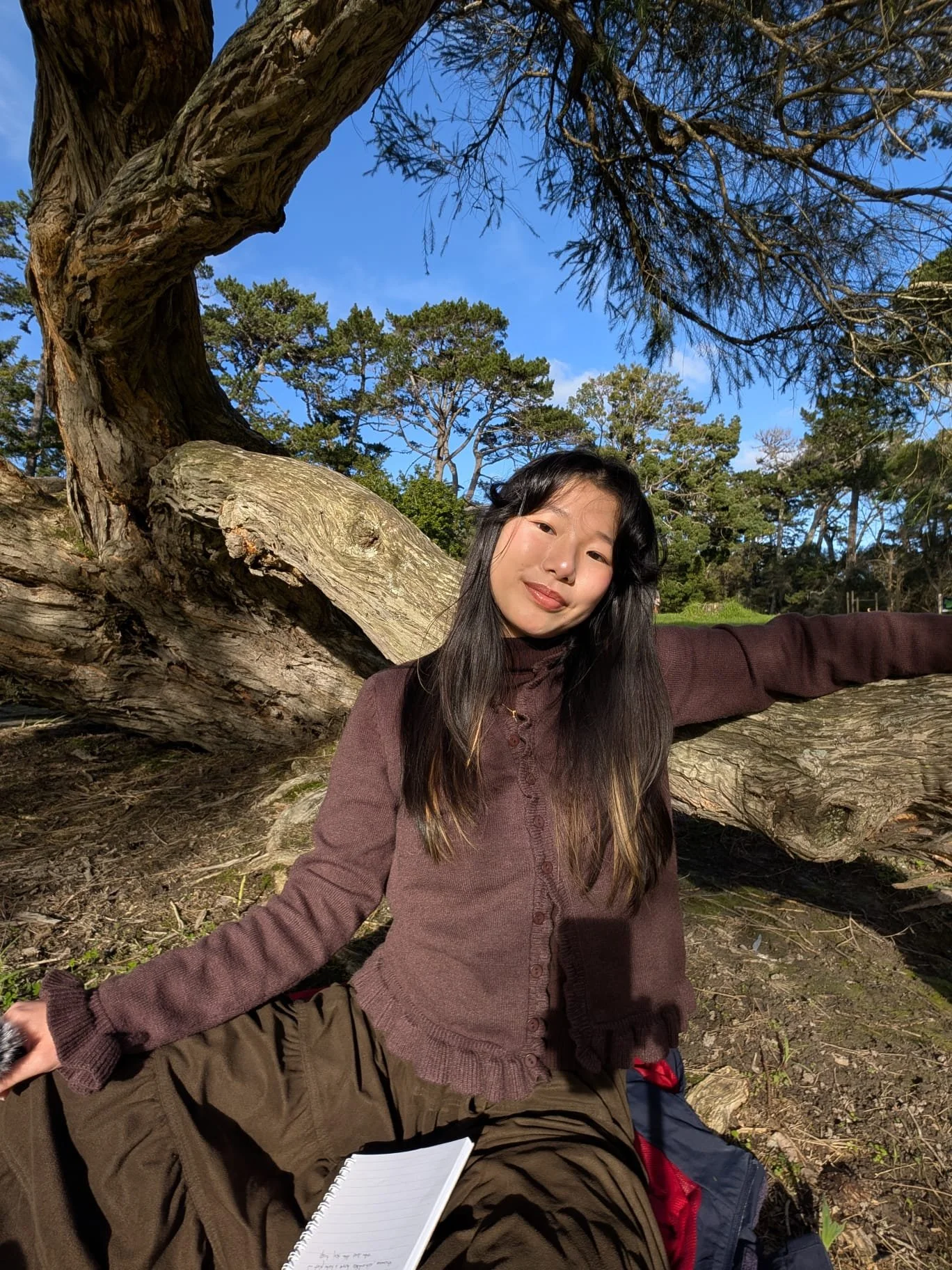 journalling + praying out in nature