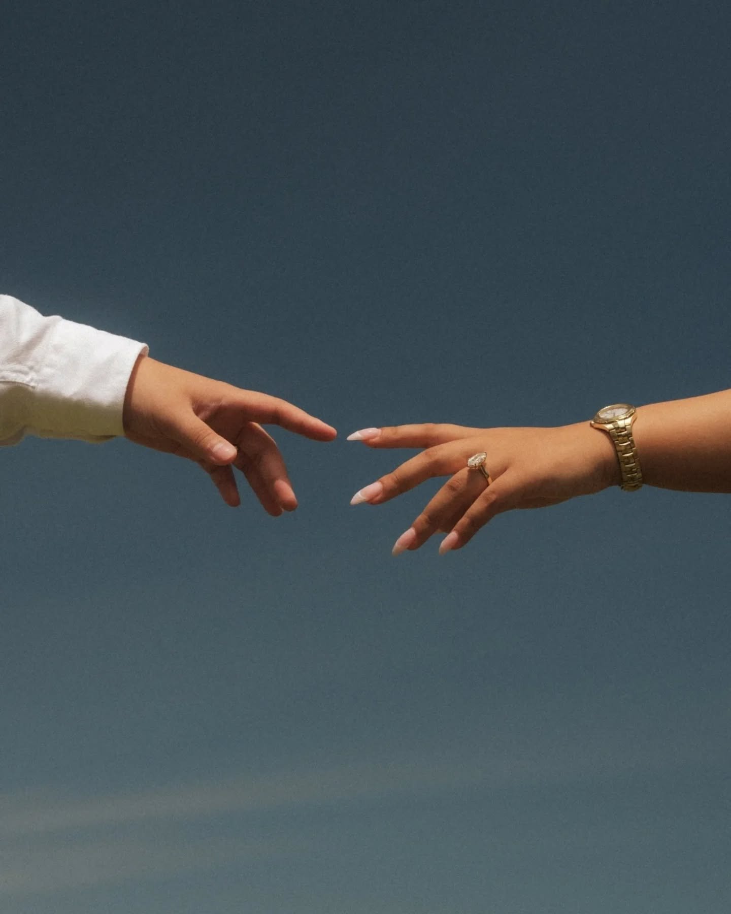 "my favourite prayer is you" 🪽

(the sweetest engraving phrase I've ever seen)

Kieffer planned this proposal SIX whole months in advance, and it's the most thoughtful proposal I've ever witnessed! The whole time he was telling me his part