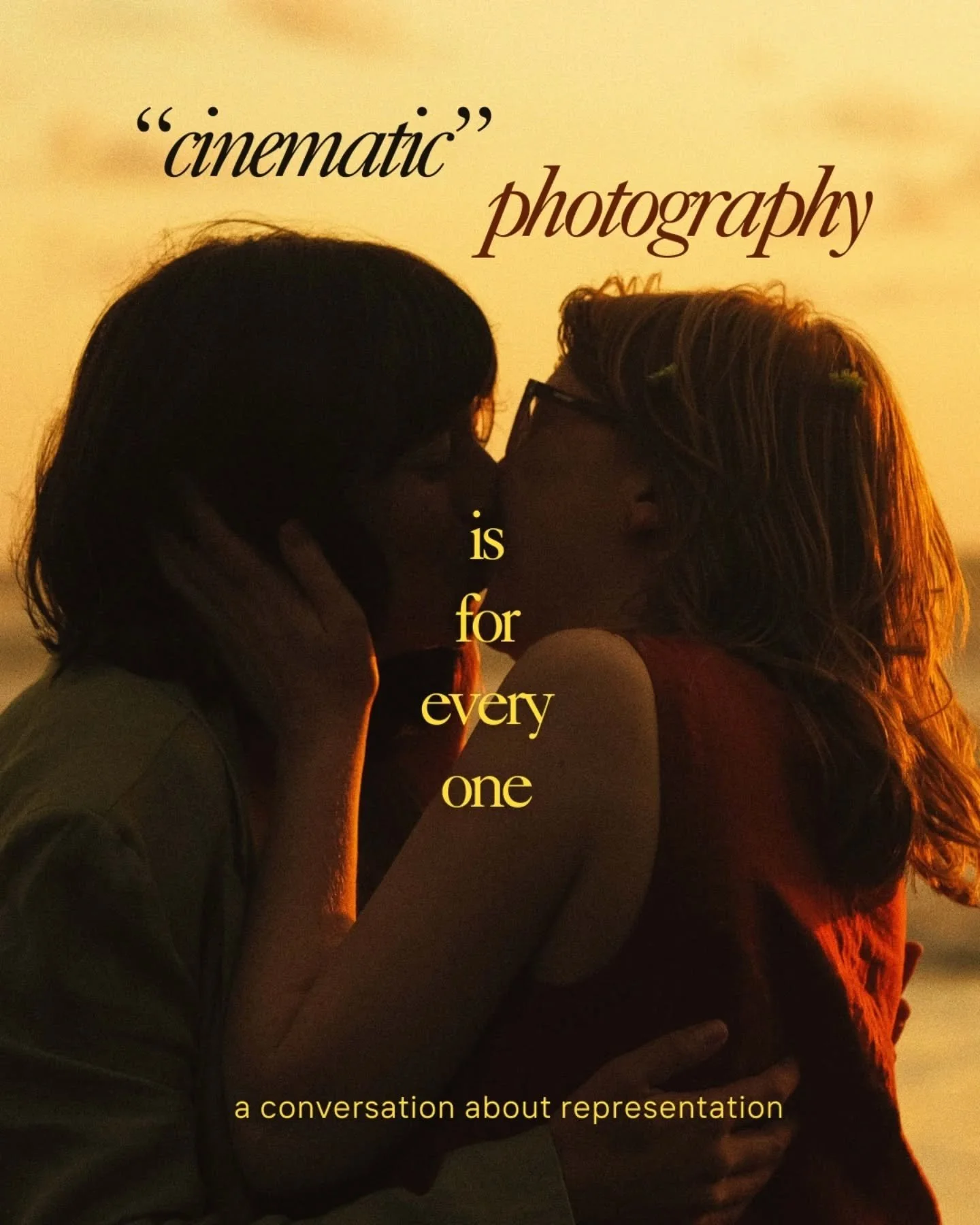 representation is really that deep. we don't need to explain that further in 2026.

yet the beautiful diversity of our communities is still often not reflected in what goes viral, in what gets featured, in people's portfolios. especially in the &quot