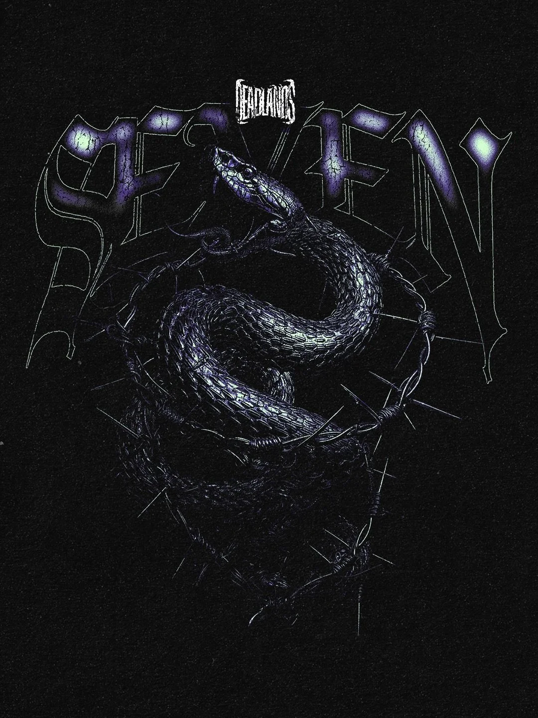 Official merch for the incredible @deadlandsband. This was wrapped up some time ago last year but only getting around to sharing. It&rsquo;s available now on their store, go check it out ❤️&zwj;🔥

On top of making incredible music they were such a p