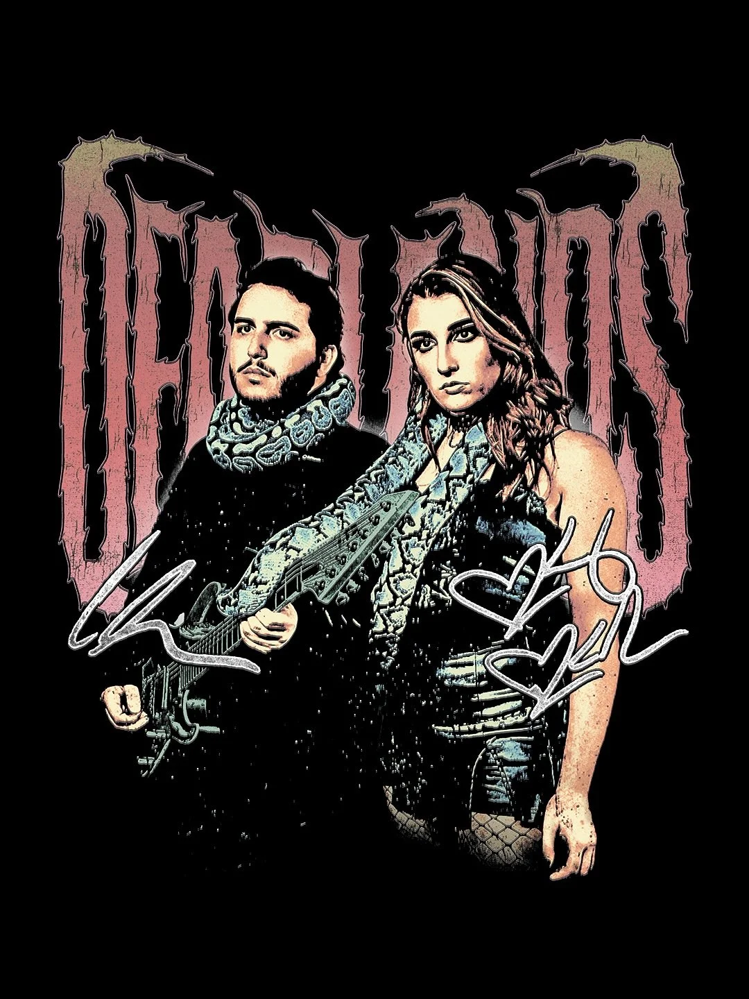 DEADLANDS.

Been wanting to explore slightly different styles and ways to put some things together for a while and really wanted to try a merch concept with a more vintage vibe.

Been listening to @deadlandsband&rsquo;s EP SEVEN a lot recently and fe