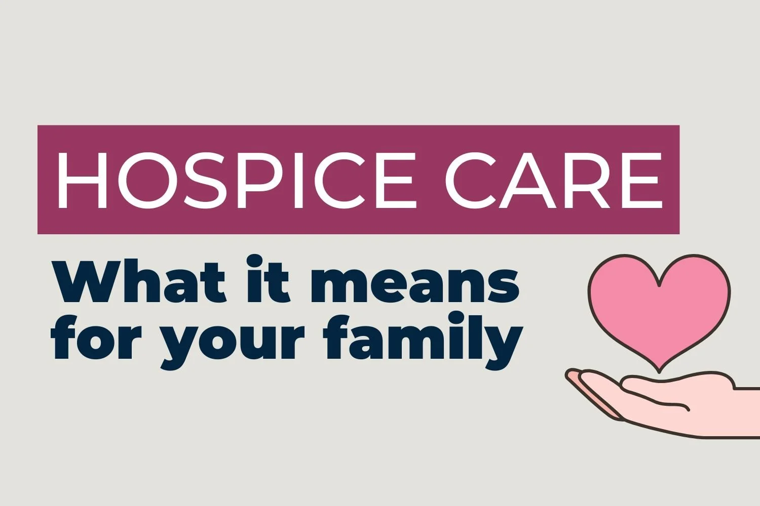 Hospice Care: Breaking Barriers