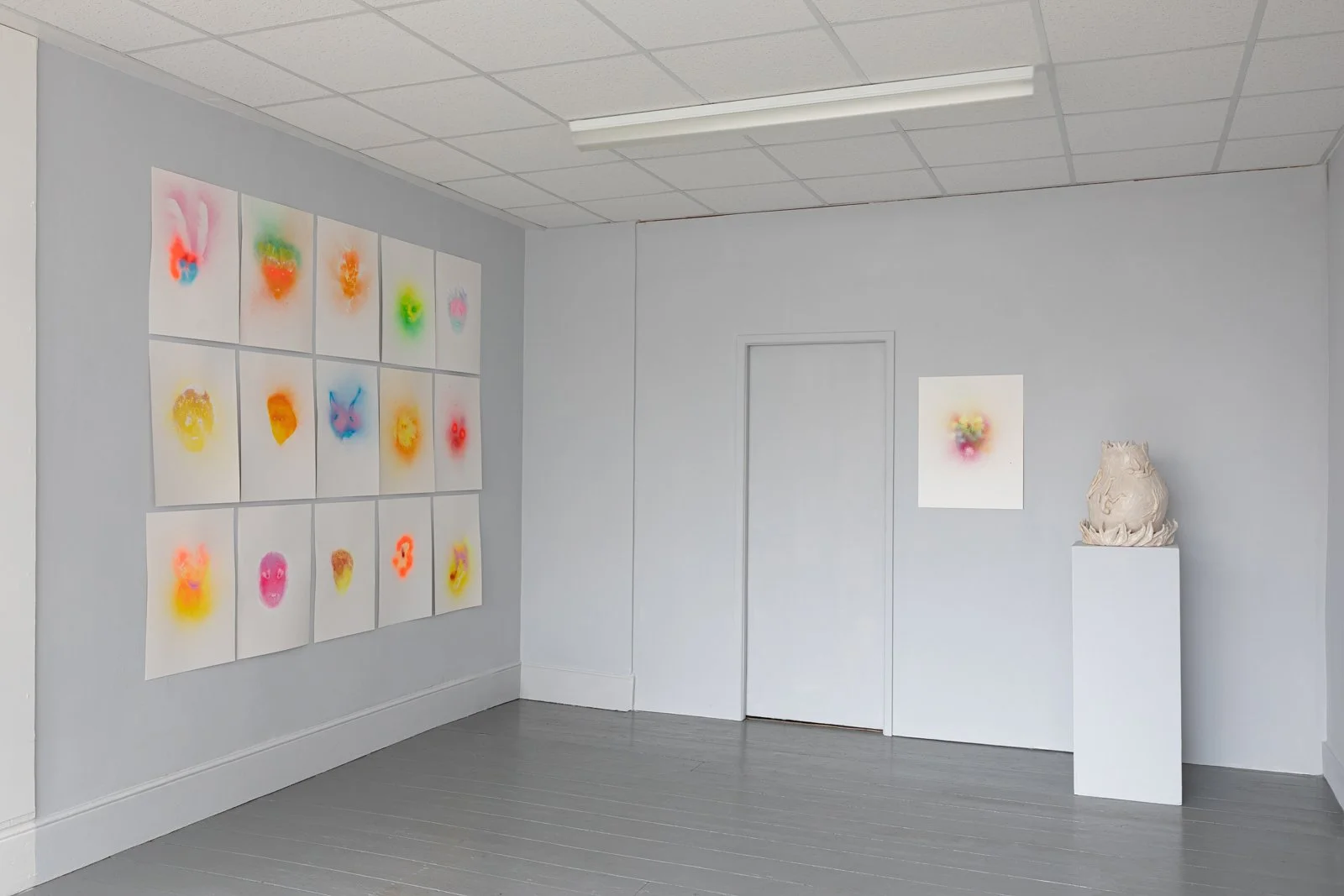 Installation view, One Hundred Demons, 2026.