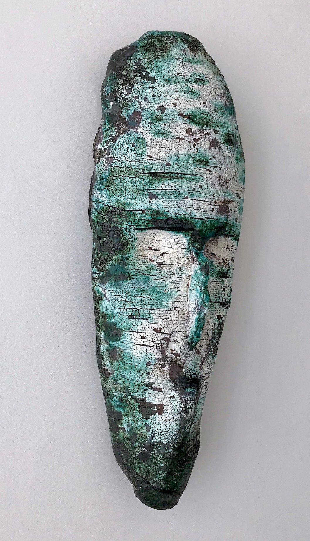 Tree Sprite (Silver Birch) series, 2020. Glazed ceramic