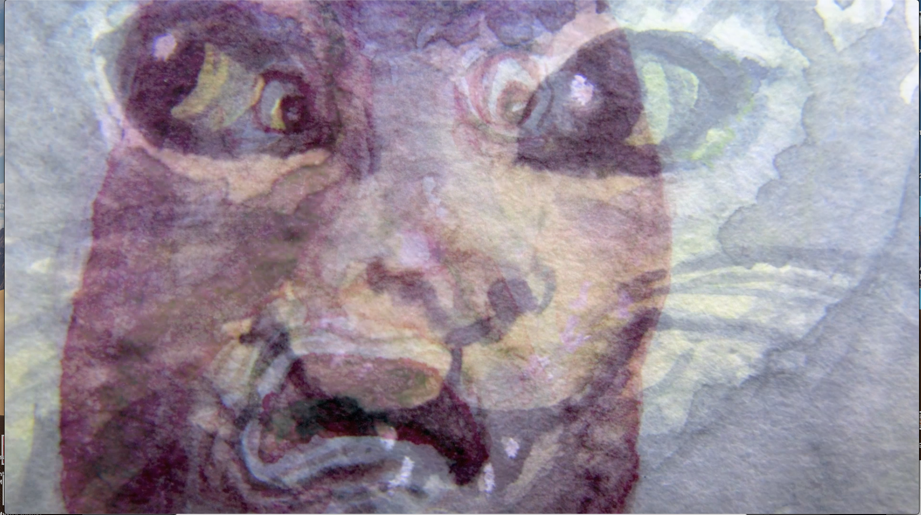 Fabulous Beings & Comic Bodies, 2017. 5 min, 57 secs.. Screened at RWA, Bristol as part of Fireworks, The Visual Imagination of Angela Carter, and available to view on 'Get Angela Carter' website. http://getangelacarter.com/moving-images