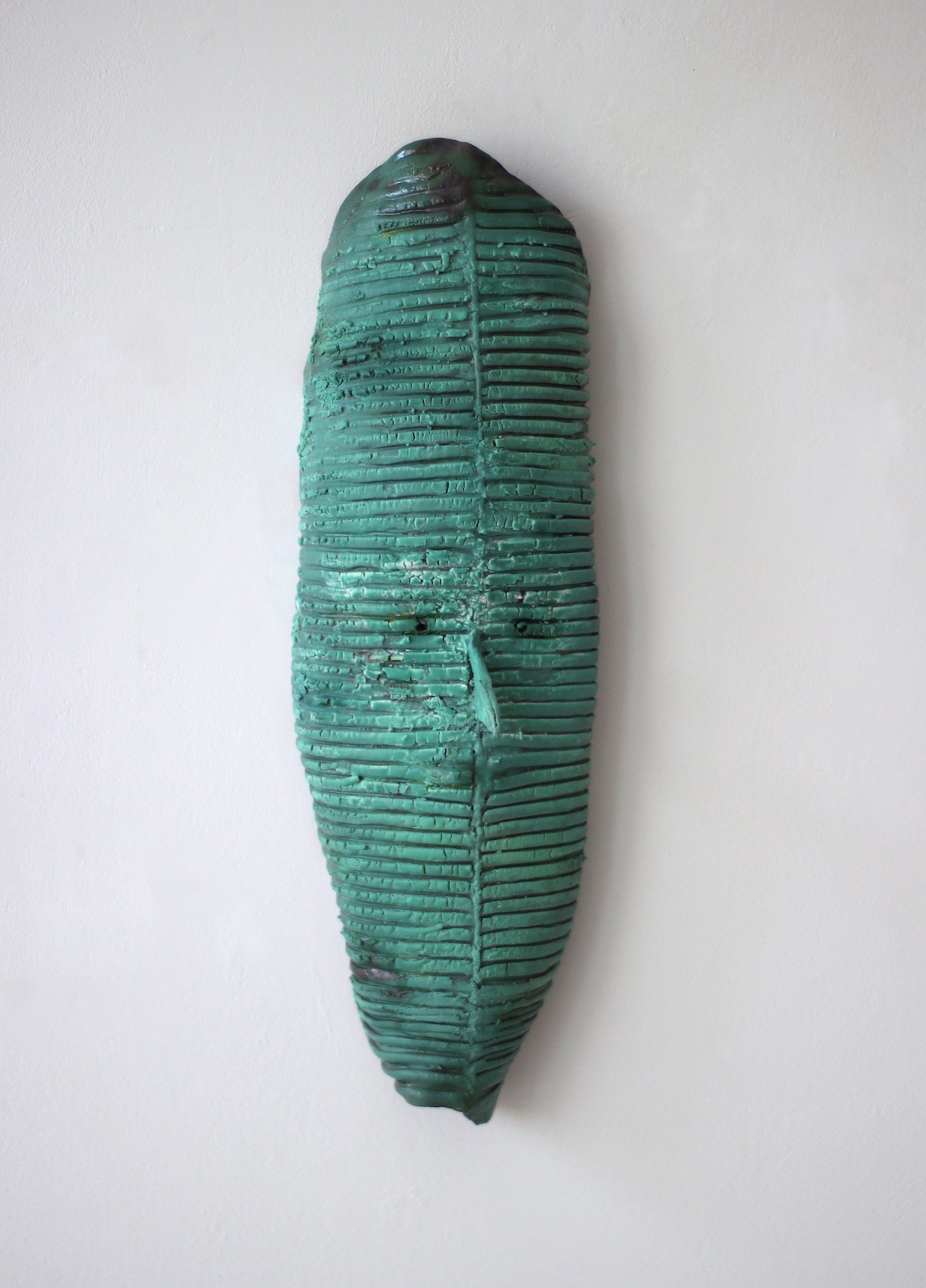 Riginald, 2023. Glazed ceramic.