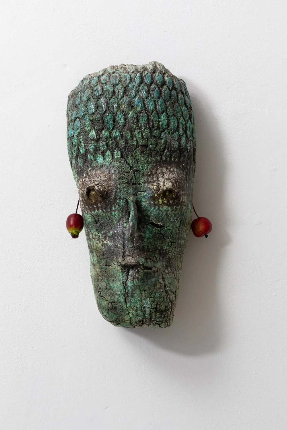 Tree Sprite (Cherries), 2020. Glazed ceramic 