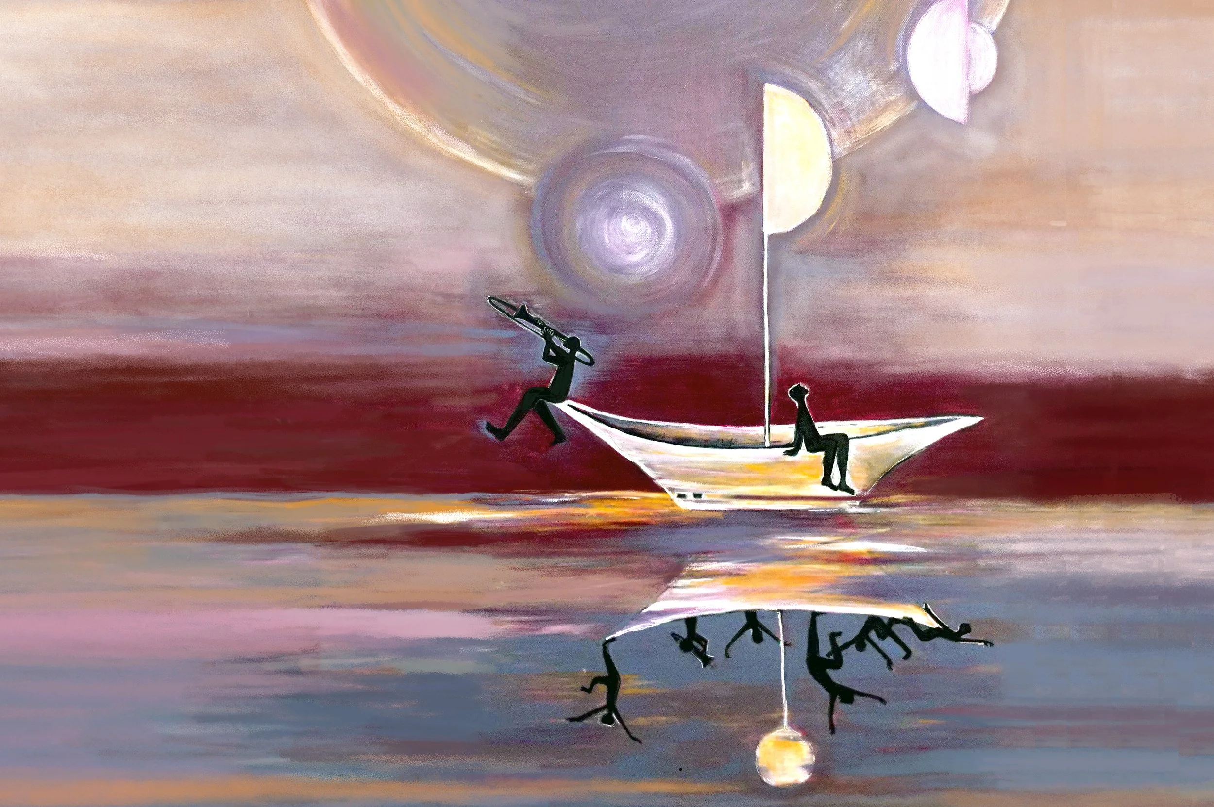            Avortements, 2020, 60x40 cm, acrylic on wood