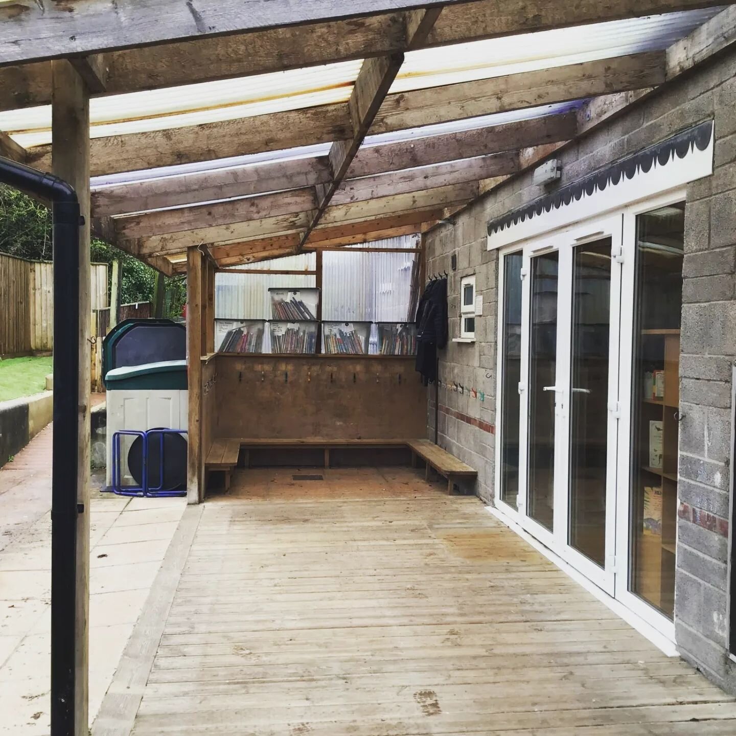 We would like to share with you our newly finished, extended peg area!! 

Lloyd Hughes is a local building contractor who's team have carried out this work to an excellent standard. 

We can't wait to make the full use of the extra space that we so d