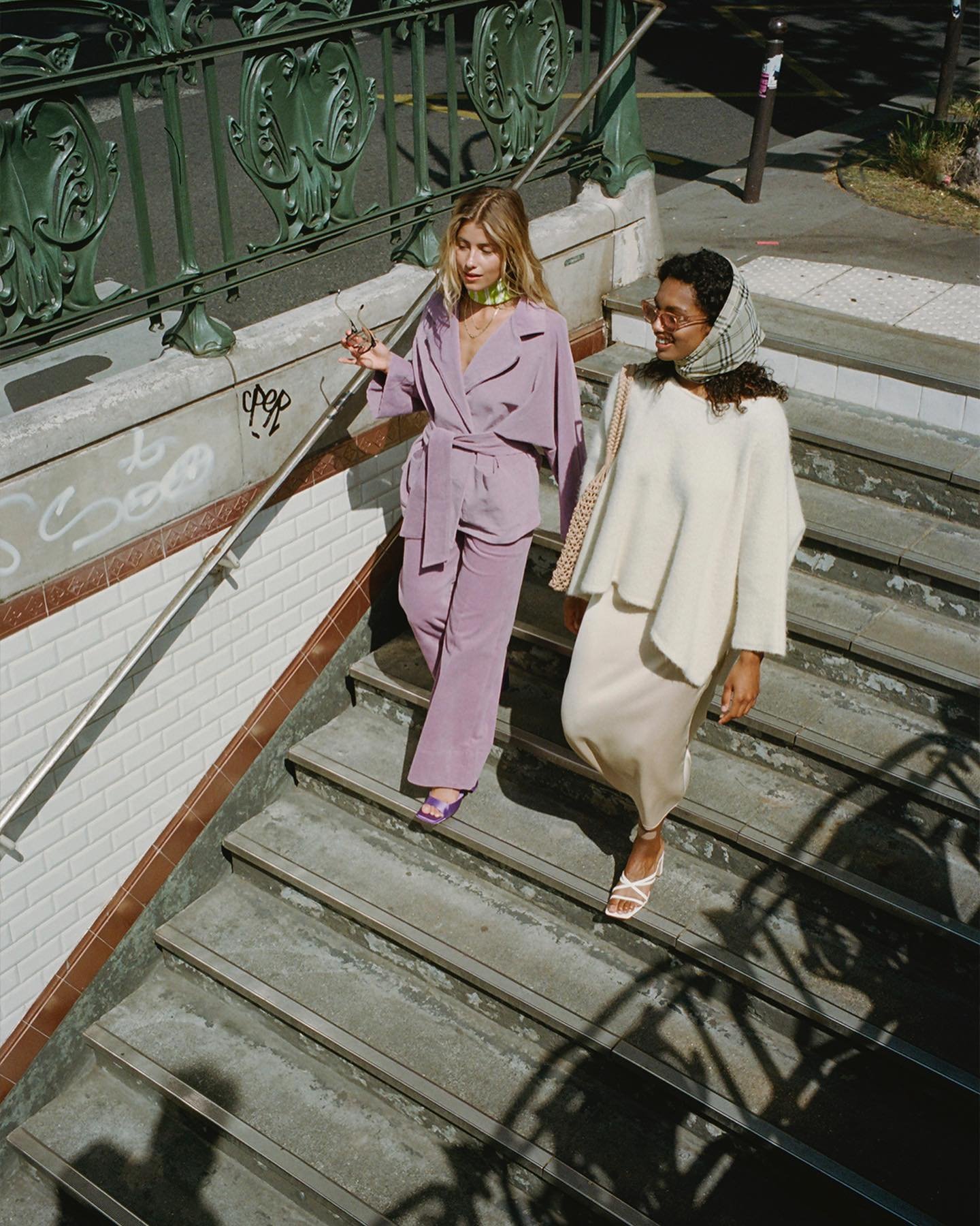 Antwerp-based womenswear brand @seamehappy_apparel SS22 campaign shot by @8and2 in Paris

#seamehappy #paris #wearearko