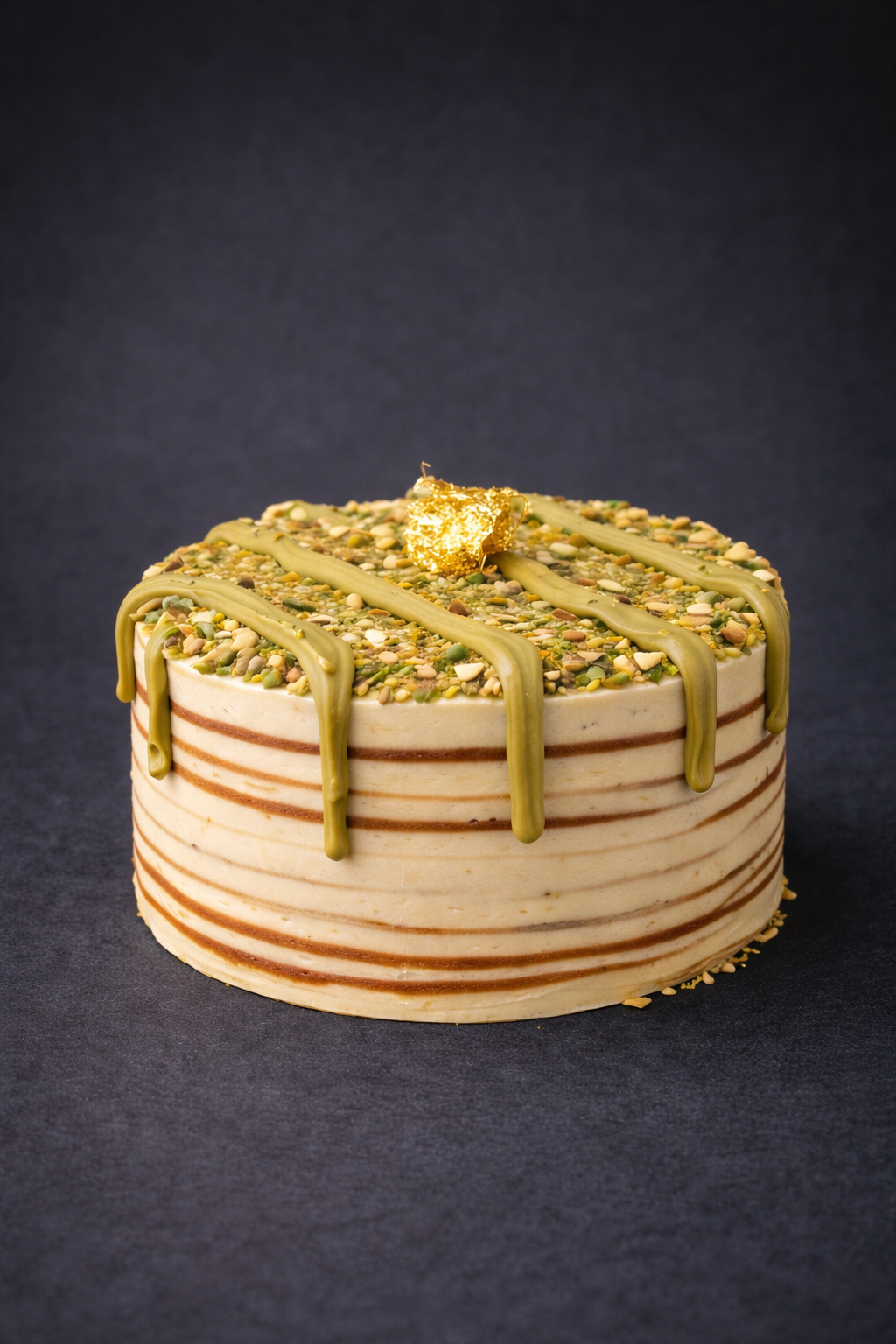 Pistachio Honeycake