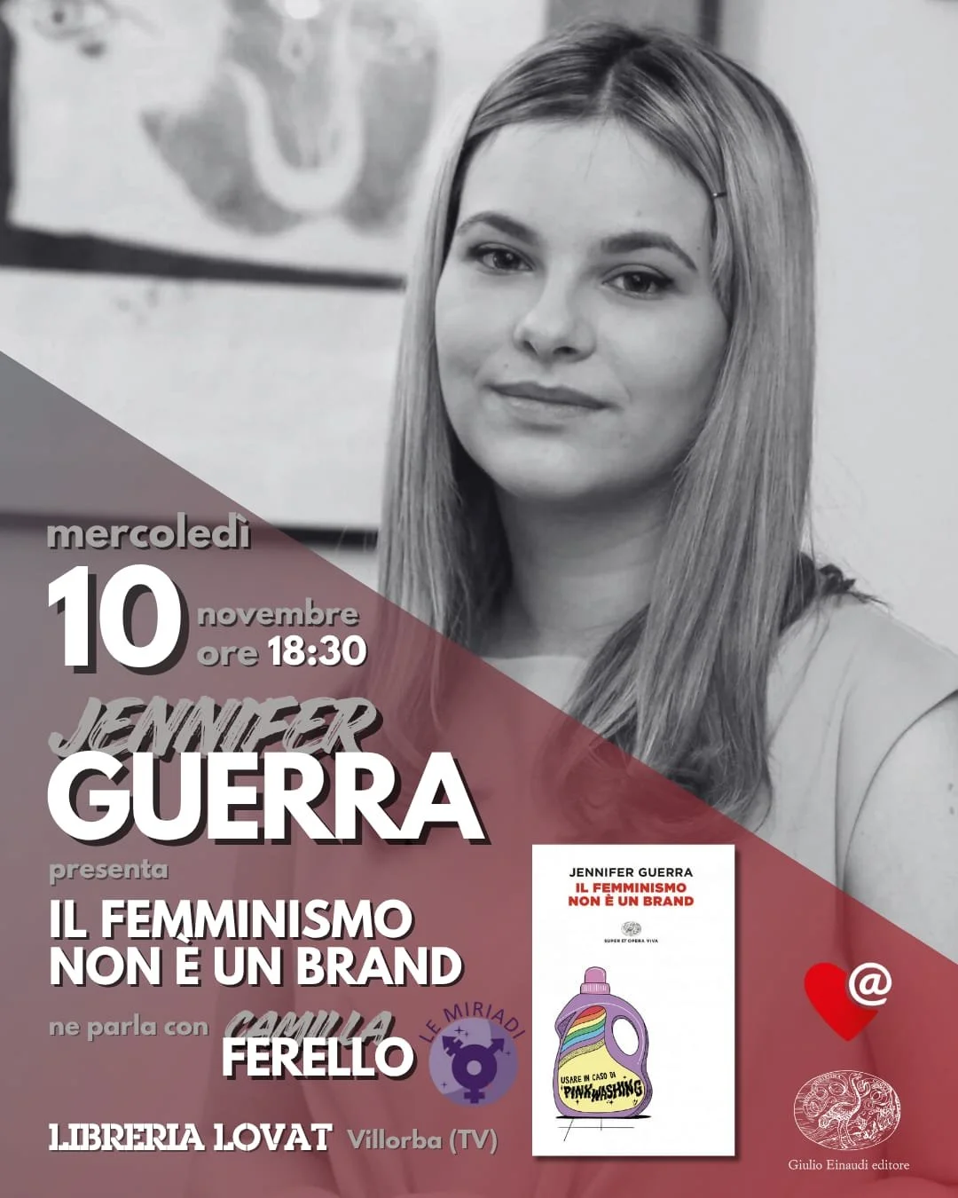 Il femminismo non è un brand (Einaudi) @ Libreria Lovat Villorba (TV)