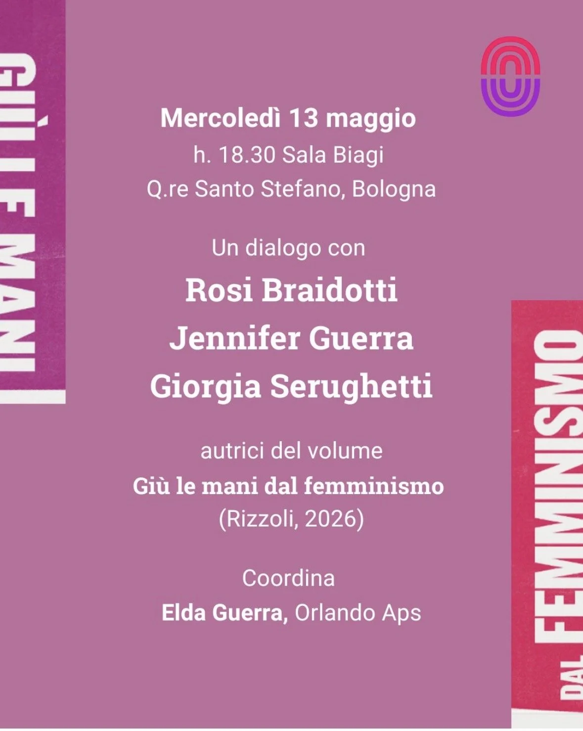 "Giù le mani dal femminismo" (Rizzoli) @ Centro delle donne di Bologna
