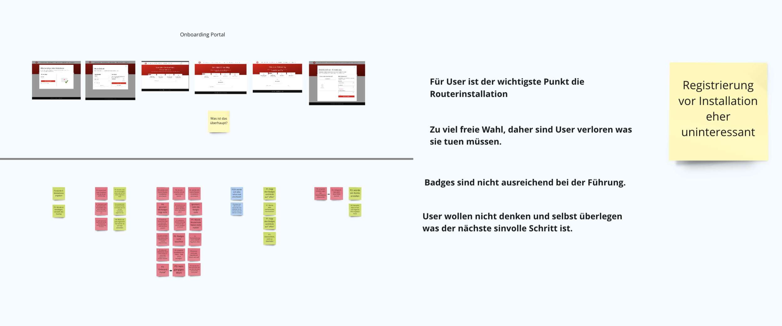 User Testing Outcomes by former designer